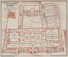 VICTORIA & ALBERT MUSEUM ground floor plan. South Kensington, London 1930 map