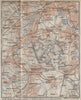 SOUTH WEST LONDON Richmond Kingston Surbiton Putney Chiswick Wimbledon 1930 map