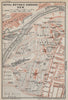 ROYAL BOTANICAL GARDENS KEW ground plan. London. BAEDEKER 1930 old vintage map