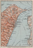 STRAIT OF/Stretto di MESSINA. Reggio di Calabria. Italy Sicily Sicilia 1911 map