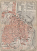 ODESSA antique town city plan. Black Sea. Ukraine. BAEDEKER 1911 old map