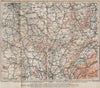 EASTERN FRANCE Bourbonnais Nivernais Champagne Bourgogne Franche-Comté 1905 map
