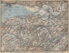 LA SEINE. Pont de l'Arche-Rouen-Honfluer-Le Havre. Eure Seine-Maritime 1909 map