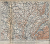 EASTERN FRANCE Bourbonnais Nivernais Champagne Bourgogne Franche-Comté 1909 map