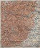 SOUTHERN VOSGES MASSIF. Colmar Mulhouse Lac Blanc Gérardmer La Bresse 1909 map