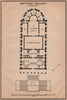 ALTE NATIONALGALERIE, Berlin. Old National gallery. Second floor plan 1900 map