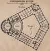 ETHNOLOGISCHES MUSEUM Stresemannstrasse Berlin Ethnological.karte SMALL 1900 map
