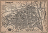 LÜNEBURG antique town city stadtplan. Lunenburg. Lower Saxony karte 1900 map