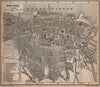 ROSTOCK antique town city stadtplan. Mecklenburg-Vorpommern karte 1900 old map