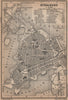 STRALSUND antique town city stadtplan. Mecklenburg-Vorpommern karte 1900 map