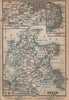 RÜGEN. Stralsund Bergen Sassnitz Sellin. Rugen Deutschland Germany 1900 map