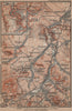 Swiebodzice Walbrzych Pelcznica Zamek Ksiaz/Książ Castle. Poland karte 1900 map