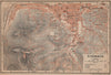 EISENACH antique town city stadtplan. Thuringia. Wartburg karte 1900 old map
