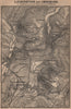 LIEBENSTEIN & environs/umgebung. Altenstein. Thurinigia karte. SMALL 1900 map