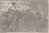 BOLOGNA environs. Certosa. Madonna di San Luca. Santo Michele in Bosco 1909 map