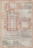 Archbasilica St.John Lateran Arcibasilica Papale San Giovanni Laterano 1909 map