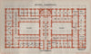 MUSEO NAZIONALE ROMANO PIANTERRENO ground floor plan. Rome mappa. SMALL 1909