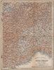 ALTA ITALIA (PARTE OCCIDENTALE). North-west Italy mappa. BAEDEKER 1895 old