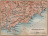 NICE environs. Menton Monaco St-Jean-Cap-Ferrat Villefranche Beaulieu 1895 map