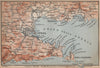 GOLFO DELLA SPEZIA. La Spezia environs. Lerici isola Palmaria. Italy 1895 map