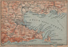GOLFO DELLA SPEZIA. La Spezia environs. Lerici isola Palmaria. Italy 1899 map