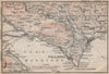 PALLANZA ENVIRONS. Verbania. Intra Unchio. Italy mappa. BAEDEKER 1899 old