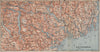 SOUTH TELEMARKEN. Tonsberg Larvik Sandefjord Skien Kragero. Norway 1899 map