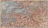 NORTHERN SONDMERE/Sunnmøre & MOLDE FJORD. Alesund. Topo-map. Norway 1899