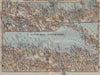 NORWAY NORTH WEST COAST. Trondheim-Torghatten-Bodo-Lofoten kart 1909 old map