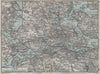 STOCKHOLM ENVIRONS. Stockholms Omgifningar. Sweden karta. BAEDEKER 1909 map