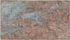 NORTHERN SONDMERE/Sunnmøre & MOLDE FJORD. Alesund. Topo-map. Norway 1912