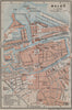 MALMO & LUND Malmö antique town city stadsplans. Sweden karta 1912 old map