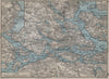 STOCKHOLM ENVIRONS. Stockholms Omgifningar. Sweden karta. BAEDEKER 1912 map