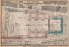 LOUVRE & TUILERIES. Plan historique. Historic development. Paris 1er 1898 map