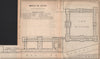 MUSÉES DU LOUVRE; PREMIER ÉTAGE First floor plan. Paris carte 1898 old map