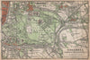 BOIS DE VINCENNES. Charenton Nogent-sur-Marne Joinville. Val-de-Marne 1898 map
