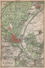 ST-GERMAIN-EN-LAYE & environs. Marly-le-Roi Forêt Vesinet. Yvelines 1898 map