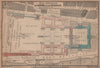 LOUVRE & TUILERIES. Plan historique. Historic development. Paris 1er 1900 map