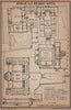 ÉCOLE ECOLE DES BEAUX-ARTS floor plan. 14 rue Bonaparte, Paris 6e 1900 old map