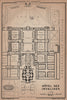 HÔTEL DES INVALIDES floor plan. Paris 7e carte. BAEDEKER 1900 old antique map