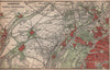 ASNIÈRES RUEIL-MALMAISON Nanterre Neuilly Courbevoie. Hauts-de-Seine 1900 map