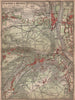 ST. CLOUD & SÈVRES environs. Bois de Meudon. Garches. Hauts-de-Seine 1900 map