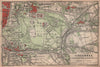 BOIS DE VINCENNES. Charenton Nogent-sur-Marne Joinville. Val-de-Marne 1900 map