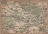 ST DENIS PONTOISE environs. Argenteuil Foret de Montmorency Val-d'Oise 1900 map