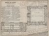 MUSÉES DU LOUVRE; REZ-DE-CHAUSSÉE ground floor plan. Paris carte 1907 old map