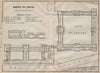 MUSÉES DU LOUVRE; PREMIER ÉTAGE First floor plan. Paris carte 1907 old map