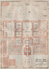 HÔTEL DES INVALIDES floor plan. Paris 7e carte. BAEDEKER 1907 old antique map