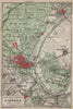 ST-GERMAIN-EN-LAYE & environs. Marly-le-Roi Forêt Vesinet. Yvelines 1907 map