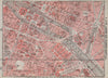 CITÉ JARDIN DES PLANTES BASTILLE town city plan. Paris 4e 5e 1e 6e 12e 1907 map