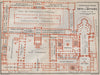 CONSERVATOIRE DES ARTS ET METIERS floor plan. Paris carte. BAEDEKER 1910 map